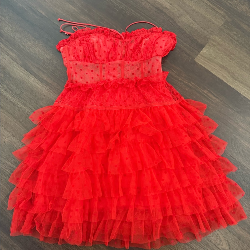 For Love And Lemons Red Dress